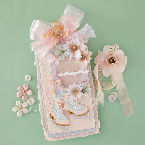 Spellbinders Embossing Folder Sparkling Trees