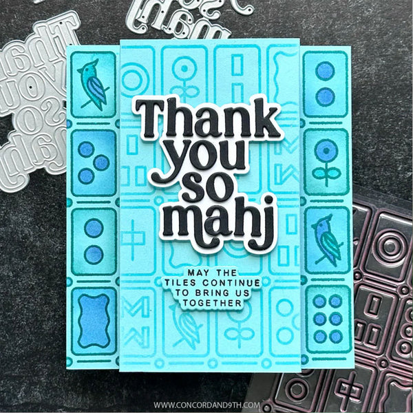 Concord & 9th Dies Mahjong Tiles