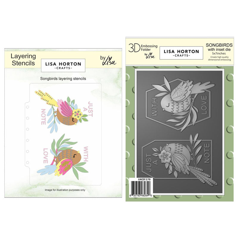 Lisa Horton 2pc Songbirds