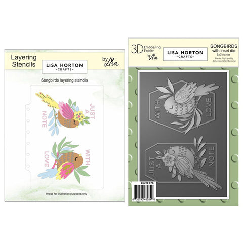 Lisa Horton 2pc Songbirds