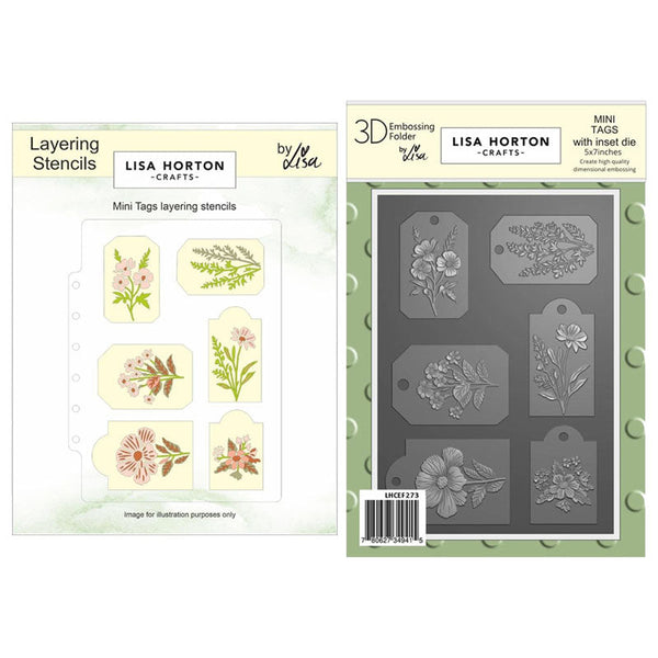 Lisa Horton 2pc Mini Tags
