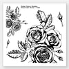 Picket Fence Clear Stamps Rosa Eden Roses