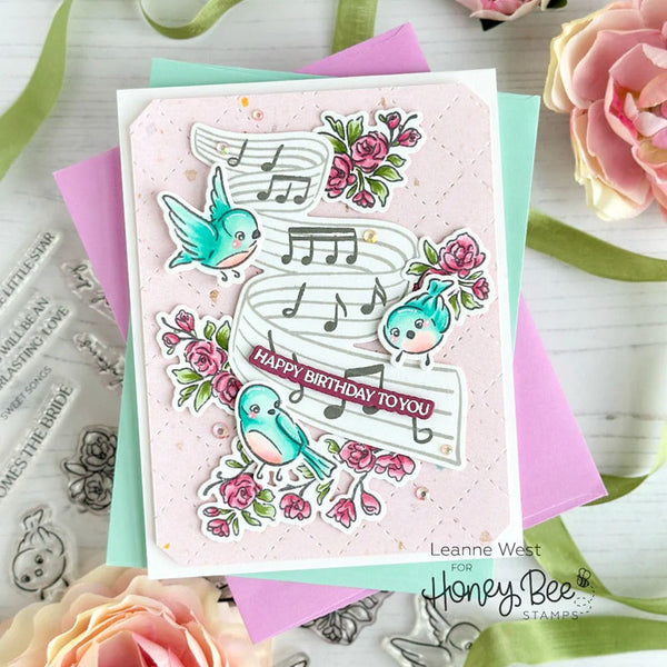 Honey Bee Clear Stamps Sweet Songs