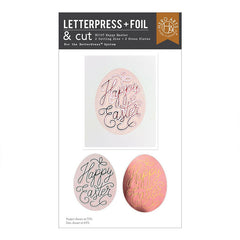 Hero Arts Press Plates Happy Easter