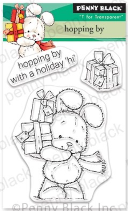 Penny Black Clear Stamps Hopping By