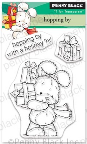 Penny Black Clear Stamps Hopping By