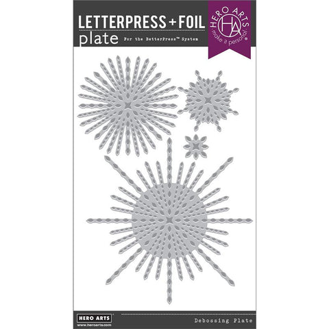 Hero Arts Press Plates Starbursts Set