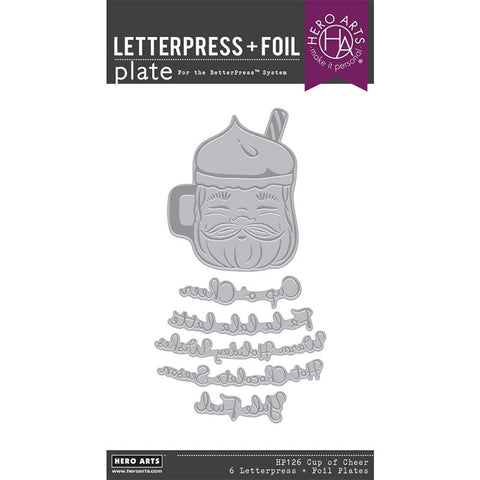 Hero Arts Press Plates Cup of Cheer