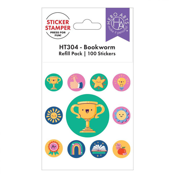 Hero Arts Stamper Refill Bookworm
