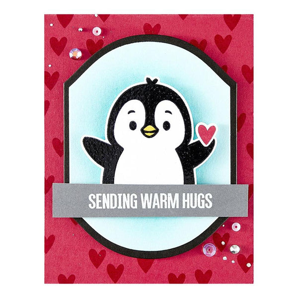 Simon Hurley Clear Stamps Christmas Hugs