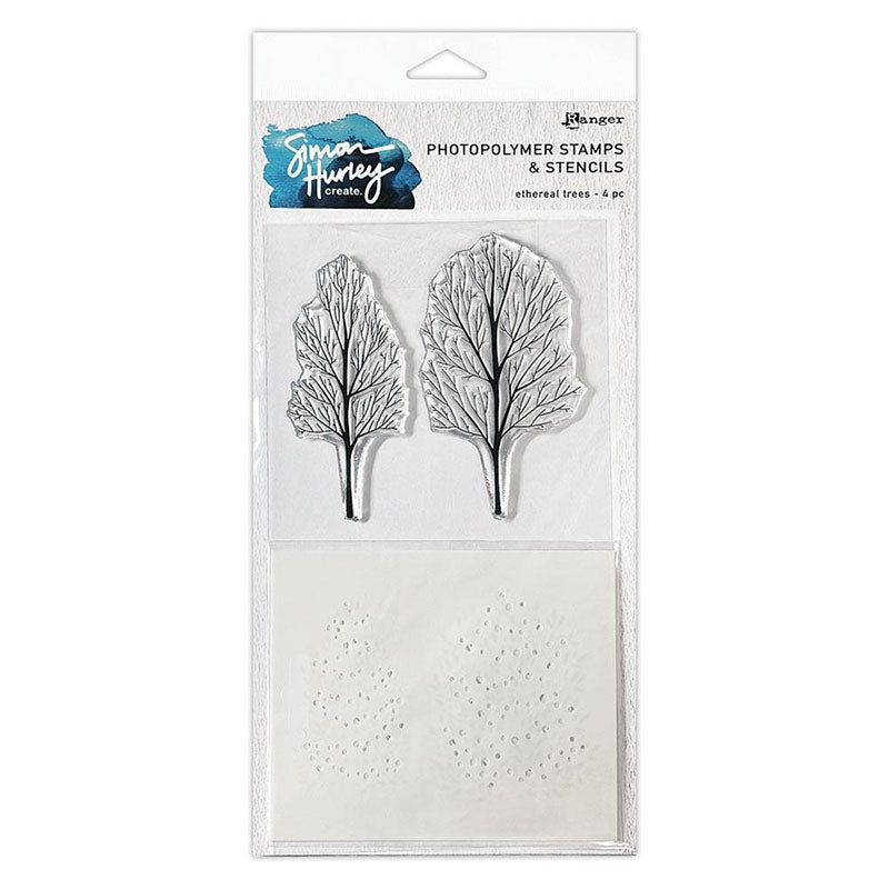 Simon Hurley Stamp & Stencil Ethereal Trees