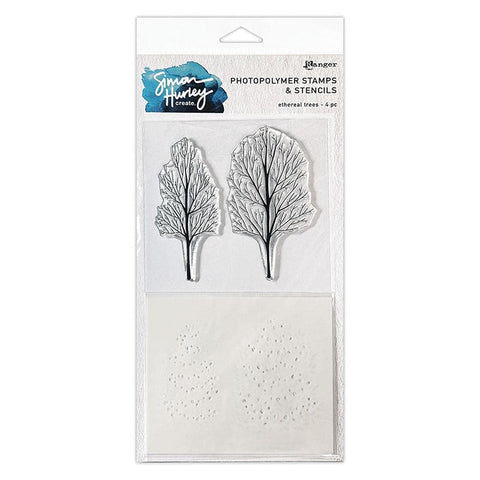 Simon Hurley Stamp & Stencil Ethereal Trees