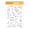 Spellbinders Clear Stamps Pawsitivity #1
