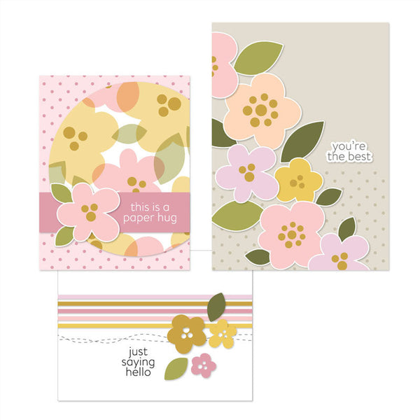 Concord & 9th Clear Stamps Simple Flowers