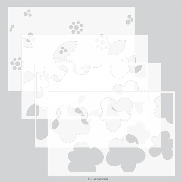 Concord & 9th Stencil Simple Flowers