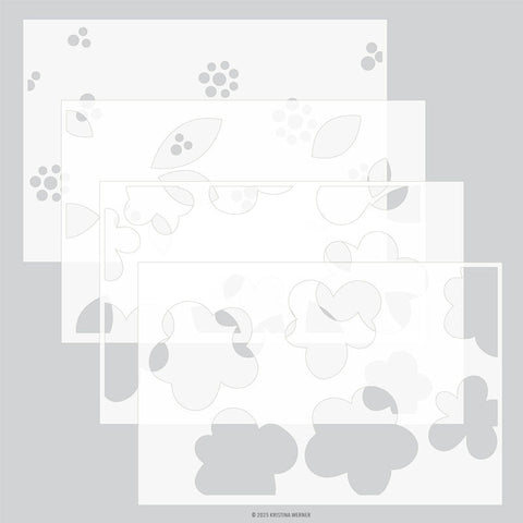 Concord & 9th Stencil Simple Flowers