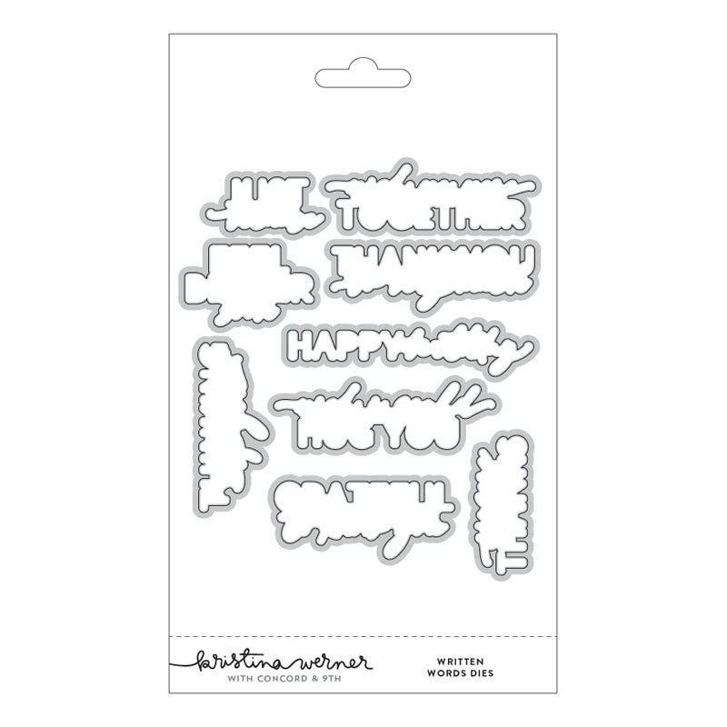 Concord & 9th Dies Written Words