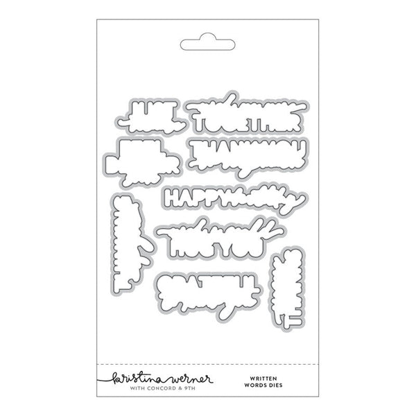 Concord & 9th Dies Written Words