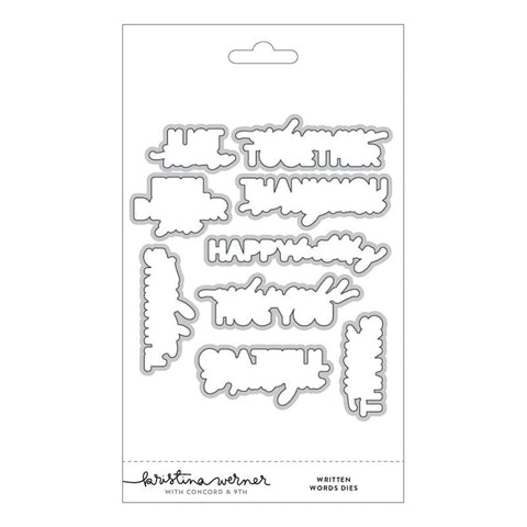 Concord & 9th Dies Written Words