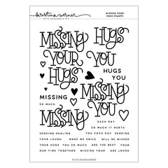 Concord & 9th Clear Stamps Missing Your Hugs