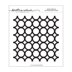 Concord & 9th Clear Stamps Bold Circles Background