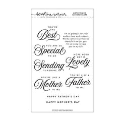 Concord & 9th Clear Stamps Mothers and Fathers