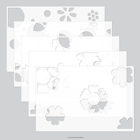 Concord & 9th Stencil Blissful Blooms