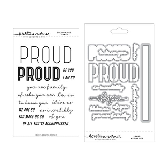 Concord & 9th 2pc Proud Words