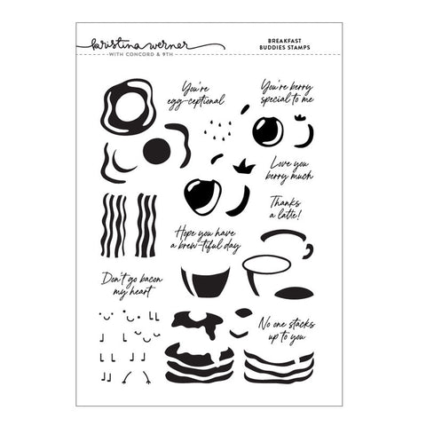 Concord & 9th Clear Stamps Breakfast Buddies