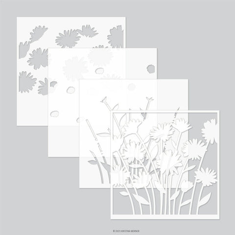 Concord & 9th Stencil Daisy Bouquet