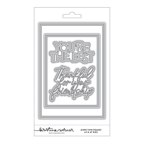 Concord & 9th Dies More Thin Frames