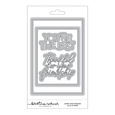 Concord & 9th Dies More Thin Frames