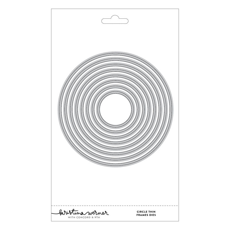 Concord & 9th Dies Circle Thin Frames