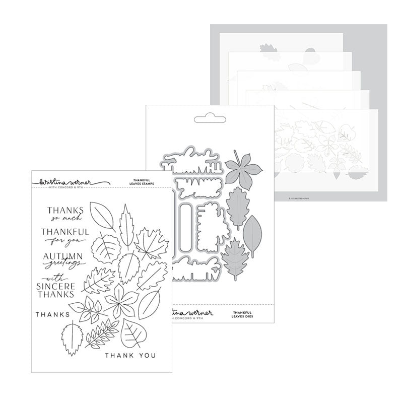 Concord & 9th 3pc Thankful Leaves