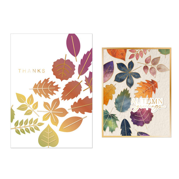 Concord & 9th Stencil Thankful Leaves