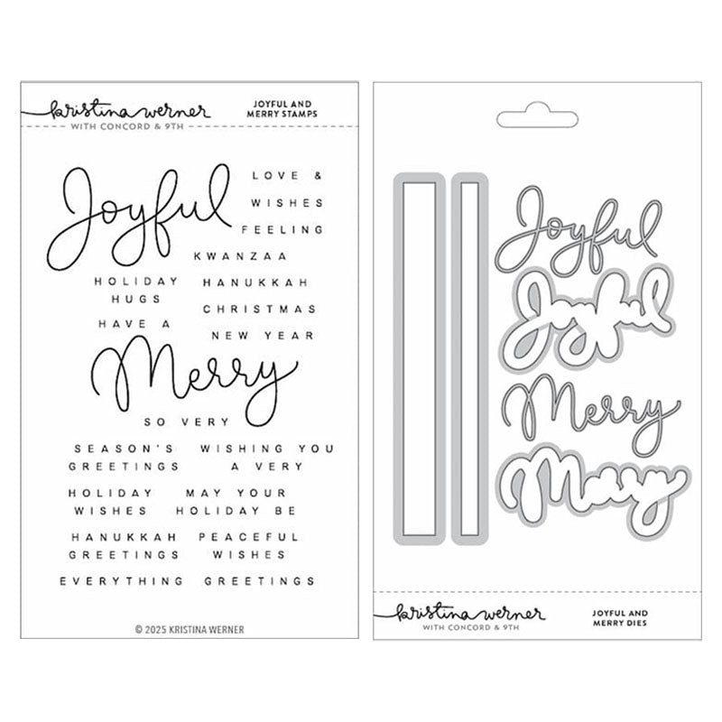 Concord & 9th 2pc Joyful And Merry