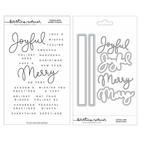 Concord & 9th 2pc Joyful And Merry