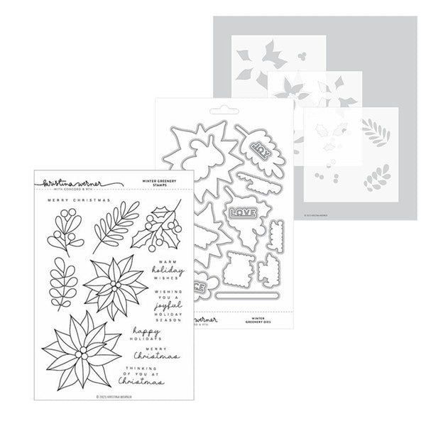 Concord & 9th 3pc Winter Greenery