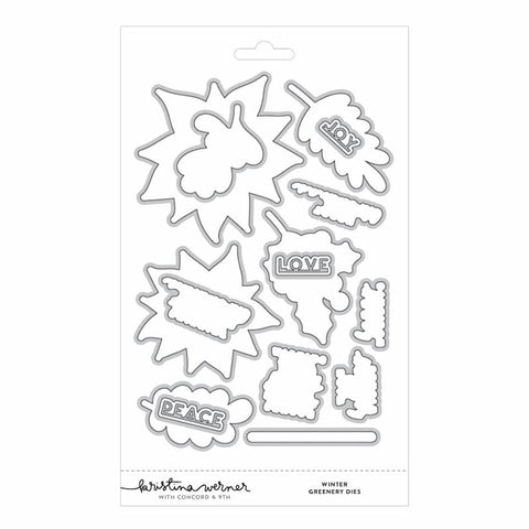 Concord & 9th Dies Winter Greenery