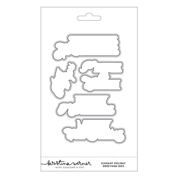 Concord & 9th Dies Elegant Holiday Greetings