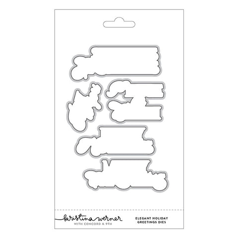 Concord & 9th Dies Elegant Holiday Greetings