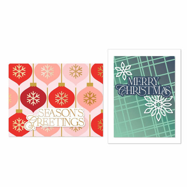 Concord & 9th 2pc Elegant Holiday Greetings