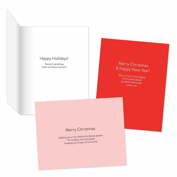 Concord & 9th Clear Stamps Inside Holiday Greetings