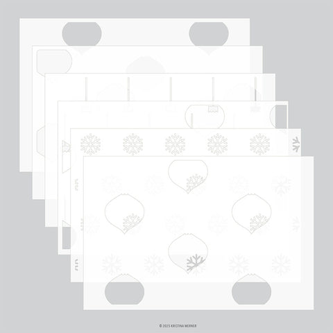 Concord & 9th Stencil Ornaments