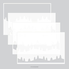 Concord & 9th Stencil Trees and Forest