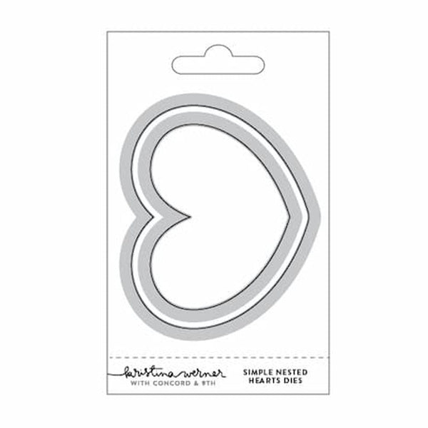 Concord & 9th Dies Simple Nested Hearts
