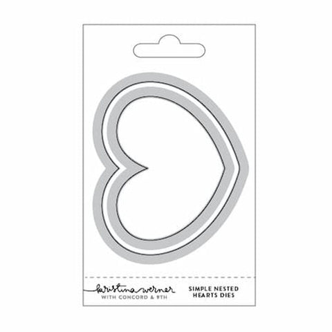 Concord & 9th Dies Simple Nested Hearts