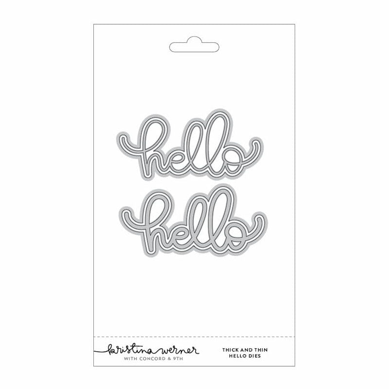 Concord & 9th Dies Thick and Thin Hello