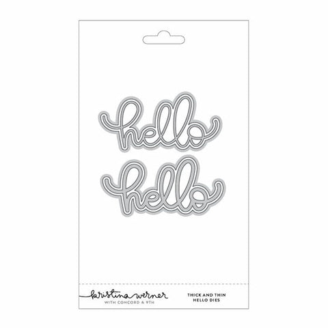 Concord & 9th Dies Thick and Thin Hello