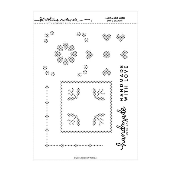 Concord & 9th Clear Stamps Handmade With Love